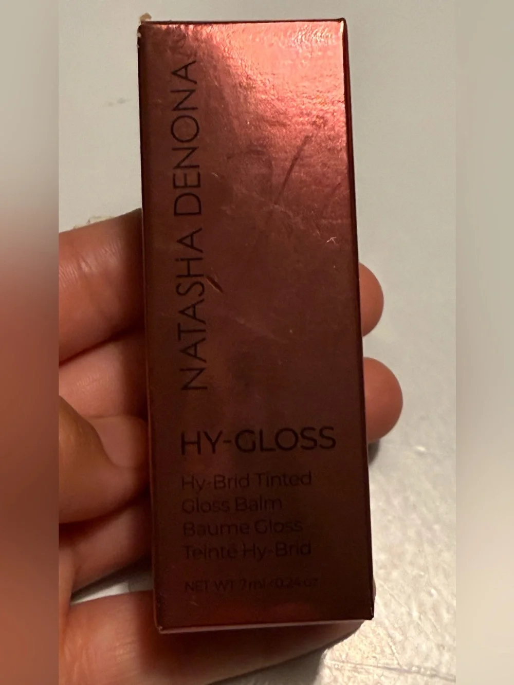 Natasha Denona Hy-Gloss Tinted Gloss Balm — Deep Warm Brown